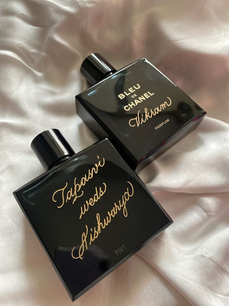 Engraved Perfume Bottles